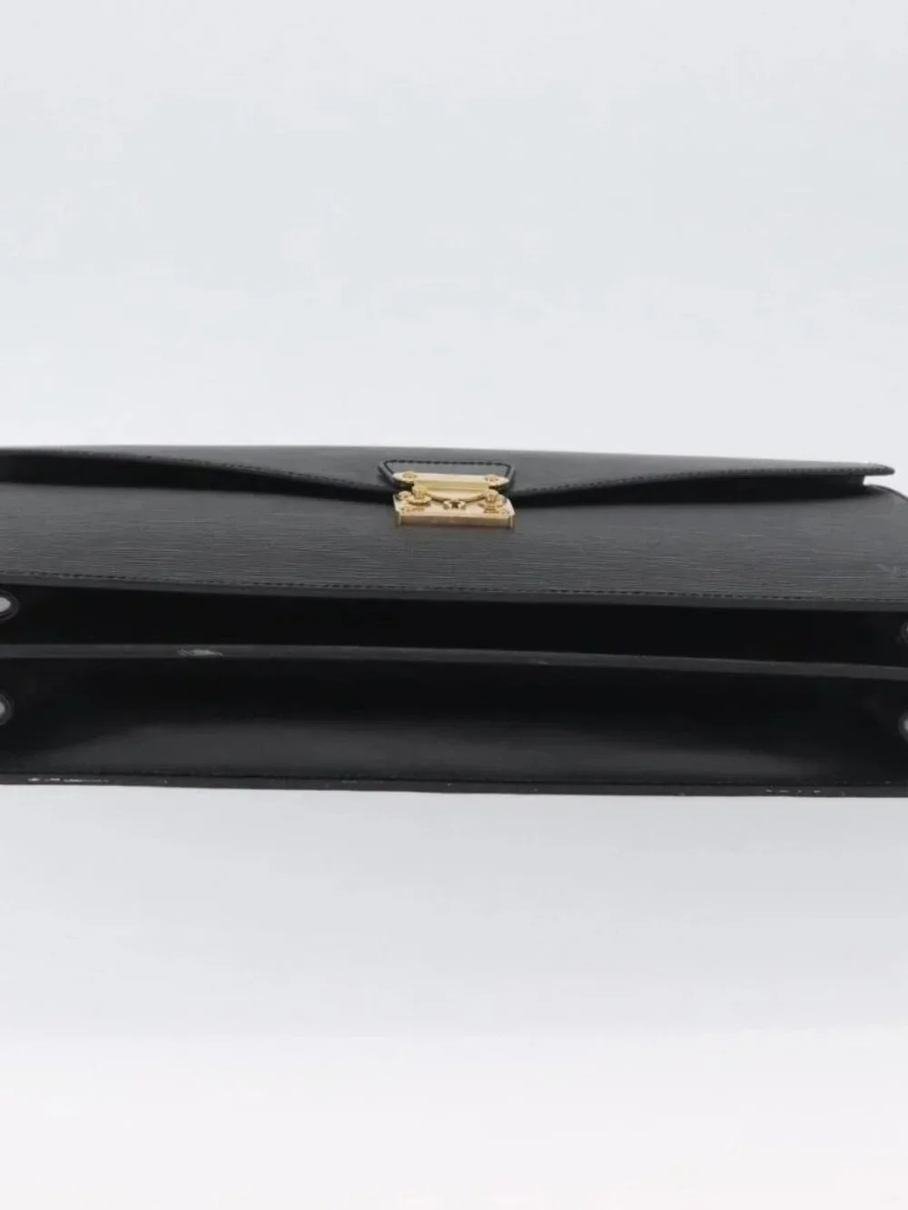 LOUIS VUITTON Epi Serviette Conseiller Briefcase Black